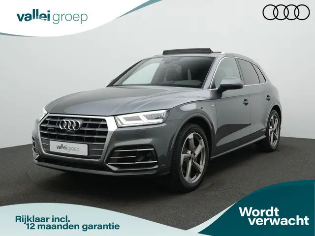 Audi Q5 2.0 TFSI 252 pk S-tronic Quattro S-Line | Panoramadak | Trekhaak | Luchtvering | Leder | Mat...