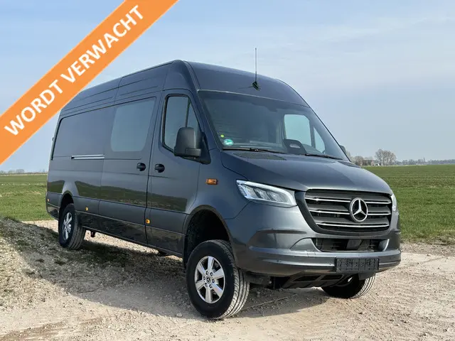 Mercedes-Benz Sprinter 319 CDI 191 PK 4x4 AUTOMAAT FACELIFT BPM VRIJ !! / 9G-TRONIC / L3H2 / STUUR E...