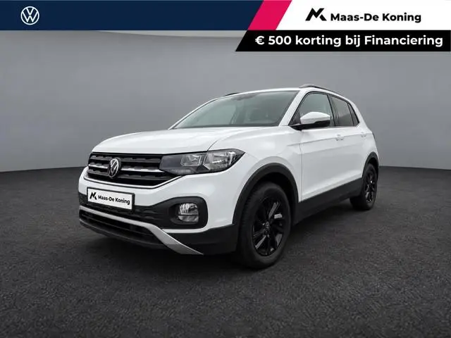 Volkswagen T-Cross 1.0 TSI 95pk Life · Apple/Android Car Play · Trekhaak · P-Sensoren · Airco · 16"V...