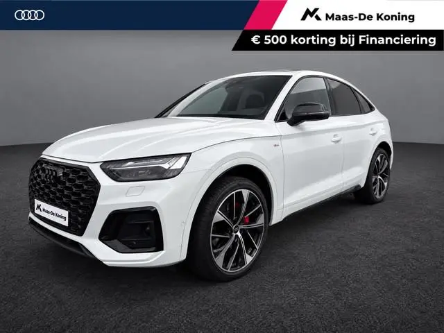 Audi Q5 Sportback 55 TFSIe 367pk S edition · Panoramadak · Luchtvering · 360 Camera · Elek. Voorstoe...
