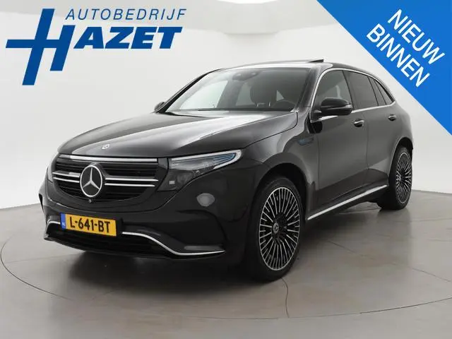 Mercedes-Benz EQC 400 4MATIC AMG SPORT 80 kWh + 21 INCH | TREKHAAK | BURMESTER | SCHUIFDAK | HEAD-UP...