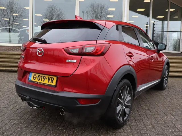 Mazda CX-3 2.0 SkyActiv-G 150 PK 4WD AUT. GT-M + TREKHAAK | HEAD-UP | ADAPTIVE CRUISE | BOSE | LEDER...
