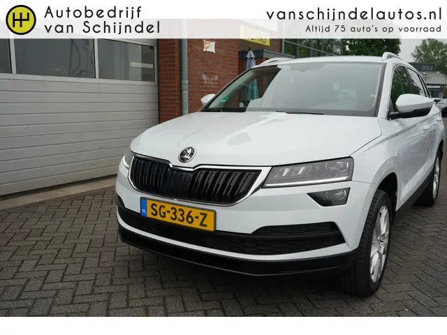 ŠKODA Karoq 1.0 TSI STYLE ORIGINEEL NEDERLANDS CAMERA ANDROID-APPLECARPLAY NAVI LED CLIMA CRUISE PDC...
