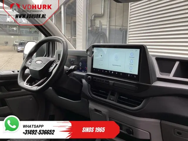 Ford E-Transit Custom 320 km WLTP L2 Combi/ Kombi/ 9 pers./ LED/ Standkachel/ Stoelverw/ Stuurverw./...