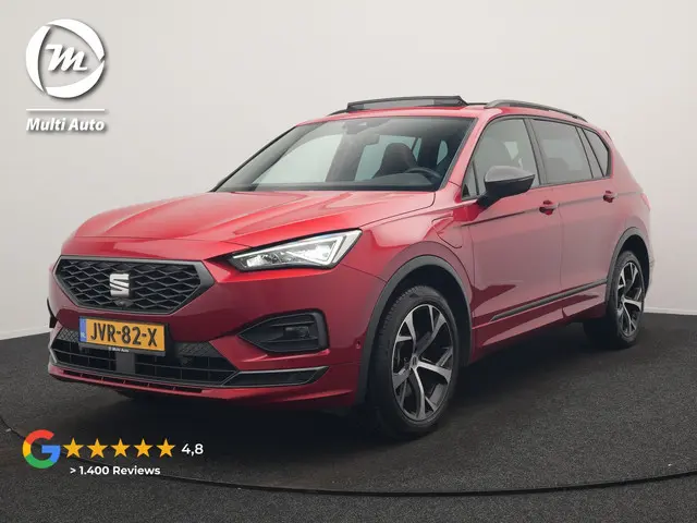 SEAT Tarraco 1.4 TSI e-Hybrid FR Plug In Hybrid 245pk PHEV | Trekhaak Af Fabriek | Panodak | Adaptiv...