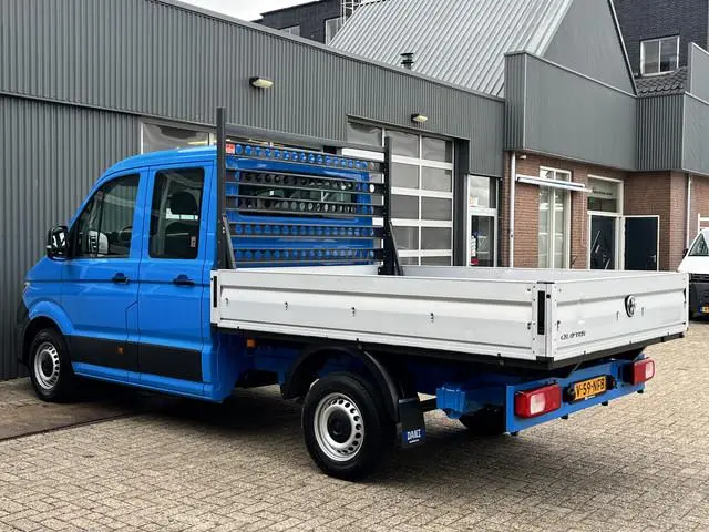 Volkswagen Crafter 35 2.0 TDI L3 DC Airco Cruise controle Euro 6 Pick-up Telefoonverbinding Voorruit...