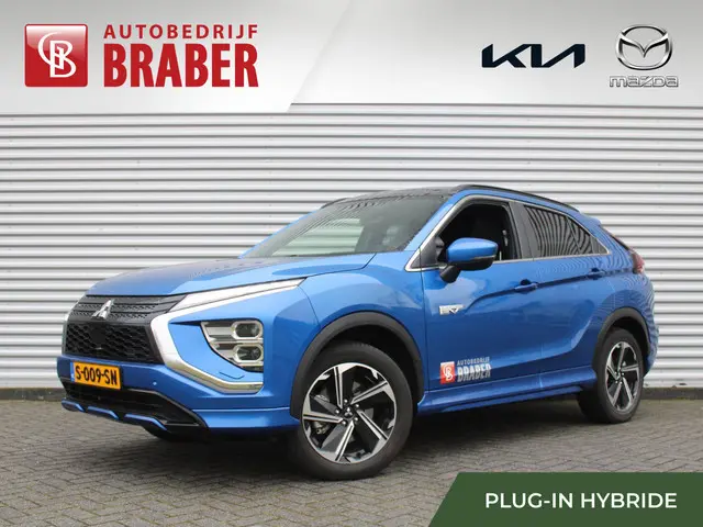 Mitsubishi Eclipse Cross 2.4 PHEV Instyle | BTW Auto | Stuur-/stoelverwarming | Leder | HUD | LED |...