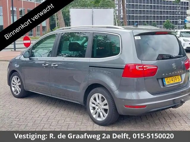 SEAT Alhambra 1.4 TSI Style Business 7p. | Trekhaak | Schuif-/Kanteldak | Navigatie | Camera | Parke...
