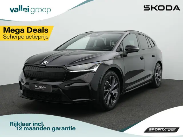 Škoda Enyaq 80 Sportline Business 204 pk | Matrix LED | Stuur-/stoelverwarming | Achteruitrijcamera...