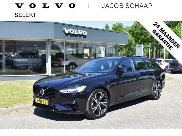 Volvo V90 T8 390PK AWD Inscription Exclusive | Trekhaak | Luchtvering | H&K | ACC | Panodak