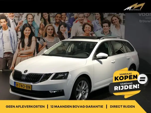 ŠKODA Octavia Combi 1.5 TSI Greentech Ambition Business - Elektrisch glazen panorama-dak - Sensor v+...