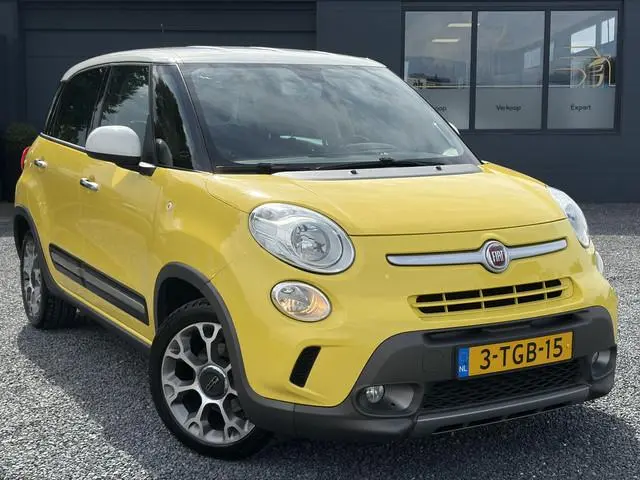 Fiat 500 L 0.9 TwinAir Trekking ✓2e Eigenaar✓Navi✓Stoelverw✓105pk✓Halfleder✓Airco✓Cruise✓6 Bak✓17''L...