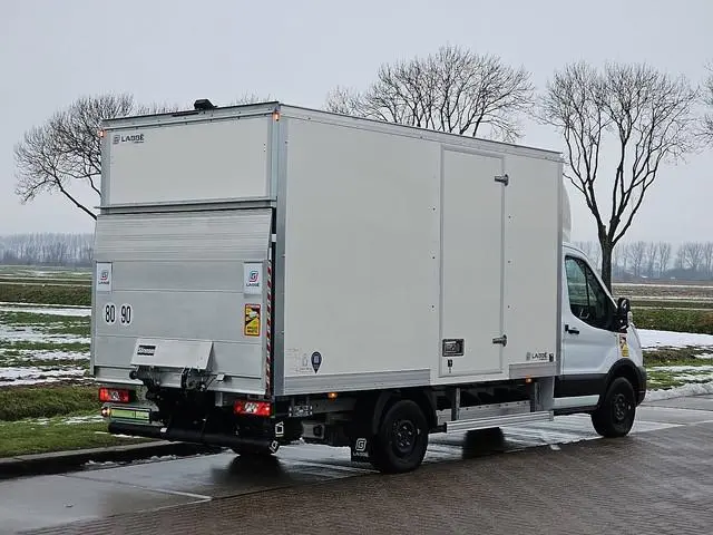 FORD E-TRANSIT bakwagen laadklep!