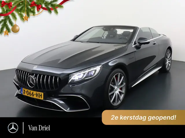 Mercedes-Benz S-klasse Cabrio AMG 63 4MATIC | Distronic Airscarf Memory Nachtzicht Burmester