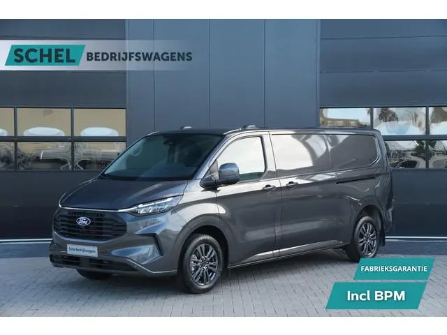 Ford Transit Custom 320 2.0 TDCI L2H1 Limited 170pk - 1+1 Stoel - 2x Schuif - ACC - Blind spot - Key...