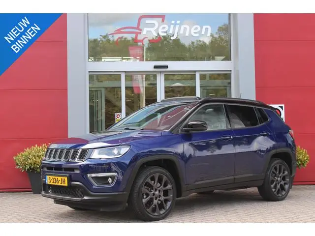 Jeep Compass 4xe 240PK Plug-in Hybrid ELECTRIC S | AFNEEMBARE TREKHAAK | PANORAMA SCHUIF/KANTEL DAK...