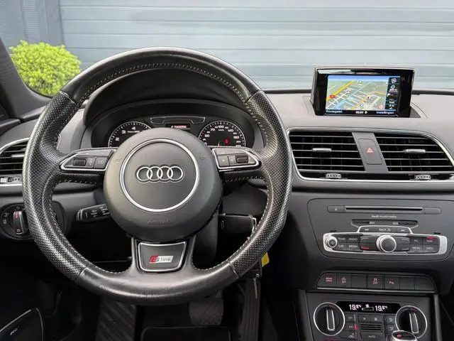 Audi Q3 2.0 TFSI quattro Sport Pro Line S ✓221pk✓2e Eigenaar✓Navi✓Stoelverw✓Clima✓Cruise✓Halfleder✓A...