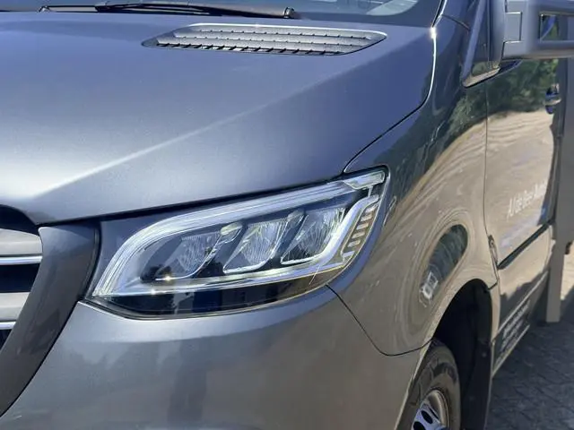 Mercedes-Benz Sprinter 519 3.0 CDI L3 EURO VI-D Tijhof Aluliner oprijwagen full optie met aanhanger