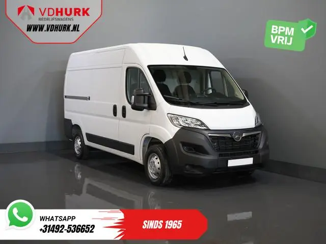 Peugeot Boxer (Opel Movano) 2.2 140 pk L2H2 Betimmering/ Carplay/ 270Gr.Deuren/ Climate/ Camera/ Cru...