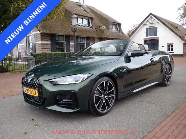 BMW 4-serie Cabrio 420i M-PAKKET / ACC / SPORTLEER / H&K / 360* /
