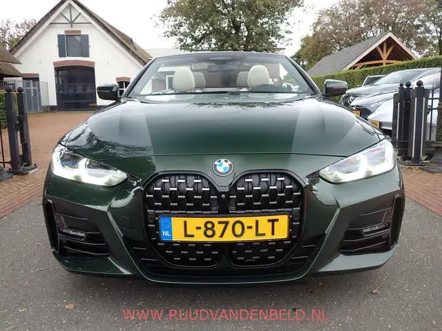 BMW 4-serie Cabrio 420i M-PAKKET / ACC / SPORTLEER / H&K / 360* /