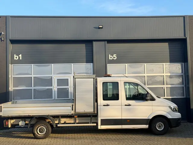 Volkswagen Crafter 2.0 TDI 102PK PICK-UP Dubbel Cabine L4 Open laadbak MARGE GEEN BTW / Opbergkist /...
