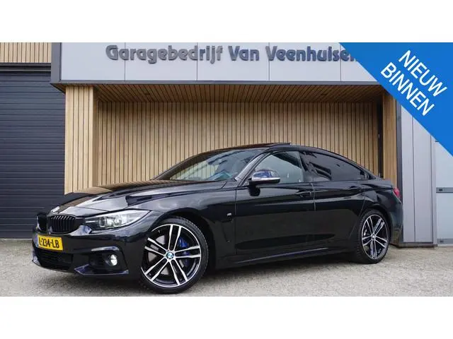BMW 4-serie Gran Coupé 418i 136PK M-Sport Shadow Line Schuif/kanteldak HUD H&K 360-View Trekhaak Led...