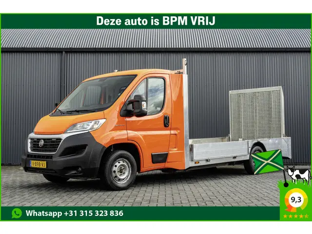 Fiat Ducato 2.3 Open laadbak met oprijplaat | 131PK | Euro 6
