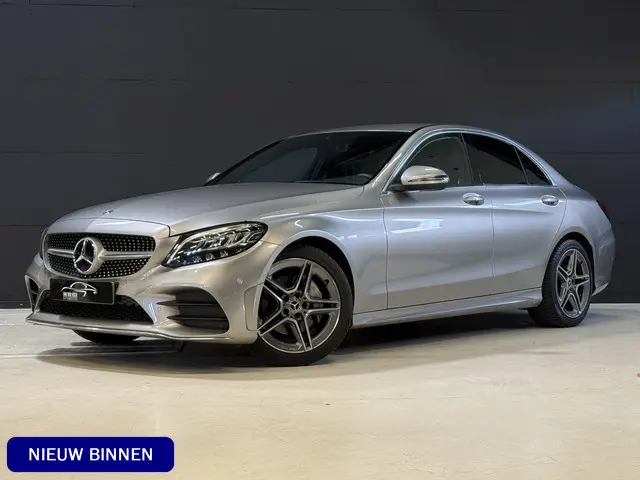 Mercedes-Benz C-klasse 160 Business Solution AMG | Origineel NL | Burmester | Sfeerverlichting | App...