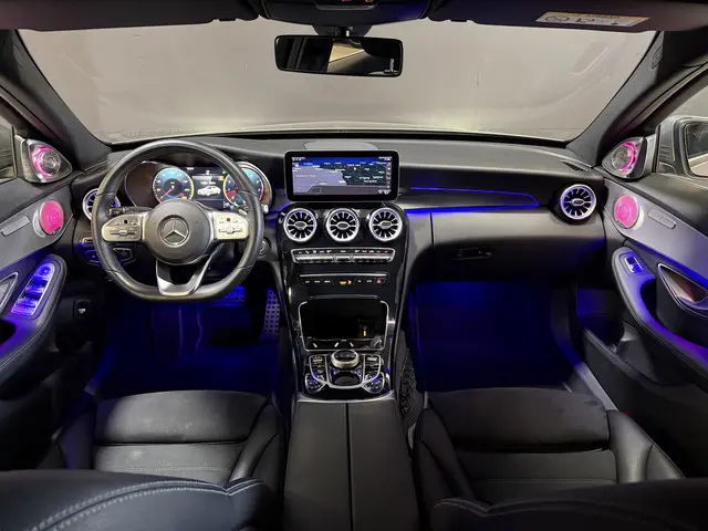 Mercedes-Benz C-klasse 160 Business Solution AMG | Origineel NL | Burmester | Sfeerverlichting | App...