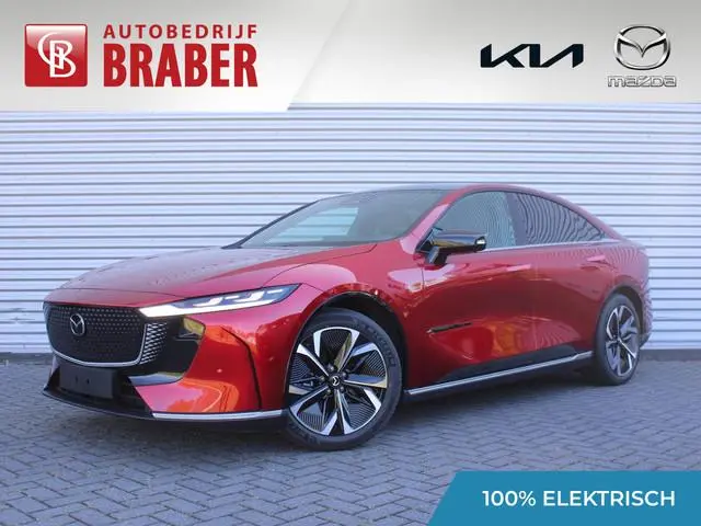 Mazda 6e Takumi Long Range 80 kWh | Actieradius tot 552 km (WLTP) | Hoge Korting! | Zwart leder | 18...