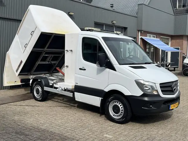 Mercedes-Benz Sprinter 314 CDI Automaat Veegvuilkipper Kipper Airco Trekhaak 2000kg Telefoonverbindi...