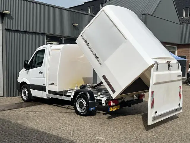 Mercedes-Benz Sprinter 314 CDI Automaat Veegvuilkipper Kipper Airco Trekhaak 2000kg Telefoonverbindi...