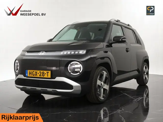 Hyundai INSTER 49kWh Evolve 115PK (SOH 100%) - 17 inch LM velgen - Navigatie - Camera - Climate control - Adaptieve Cruise control - 5 jaar garantie - 8 jaar batterijgarantie - WLTP 370 KM.
