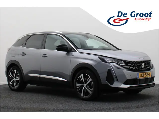 Peugeot 3008 1.6 HYbrid 225 GT Panoramadak, ACC, Camera, Apple Carplay, Sfeerverlichting, LED, DAB, 18''
