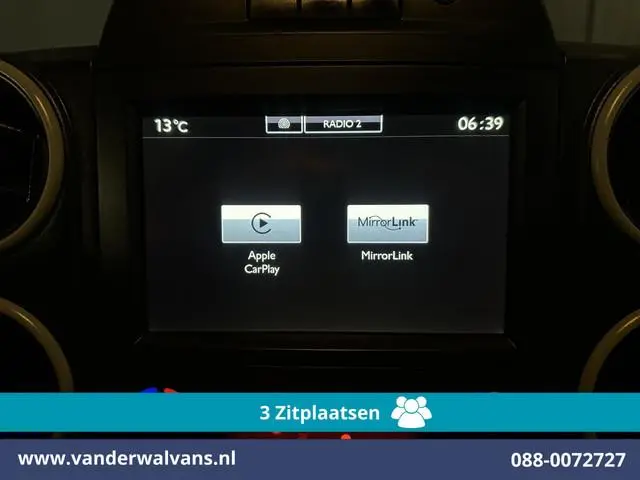 Citroën Berlingo 1.6 BlueHDI L1H1 Euro6 Airco | 3-Zits | Apple Carplay | Cruisecontrol | Imperiaal T...
