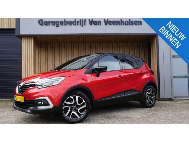 Renault Captur 0.9 TCe 90pk Bose LED Navi Keyless Trekhaak 17inch LM 78852km! *NL auto*