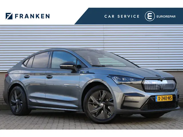 ŠKODA Enyaq Coupé iV 80 RS | BTW-Auto | Panoramadak | Trekhaak | BLIS | Stoelverwarming