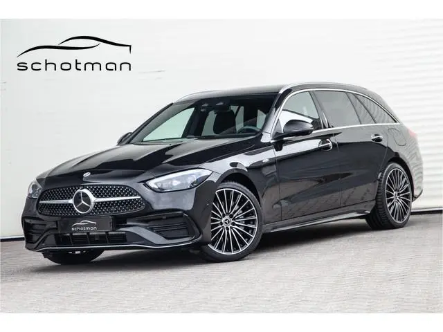 Mercedes-Benz C-klasse Estate 300 e AMG Premium, Leder, Distronic, Trekhaak, Camera, Hybrid 2025
