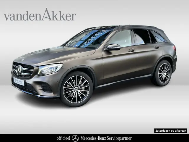 Mercedes-Benz GLC-klasse 250 4Matic // Mat Bruin // Memory // Panoramadak // Burmester // Distronic...