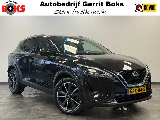 Nissan Qashqai 1.3 MHEV Xtronic Business Premium ACC/PDC/360 Camera Leder Automaat Head-Up 24 maanden garantie mogelijk (*vraag naar de voorwaarden)