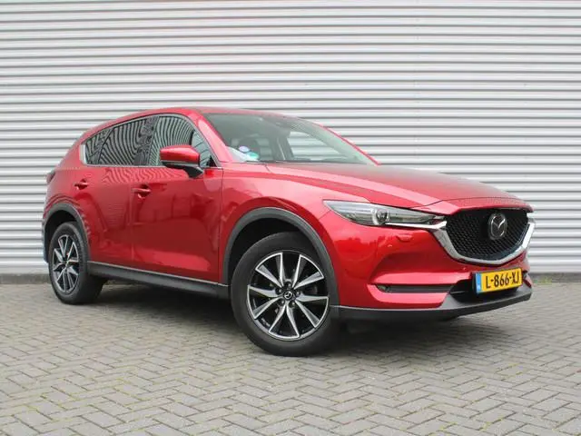 Mazda CX-5 2.5 SkyActiv-G 194 GT-M 4WD | Trekhaak | Stuur-/stoelverwarming | Leer | 19" LM | Navi |...