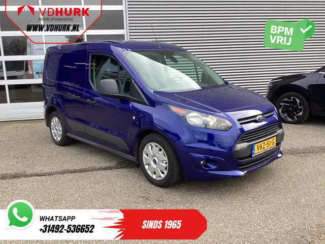 Ford Transit Connect 1.0 100 pk Trend BENZINE MARGE 3 Pers./ Carplay/ Camera/ Navi/ PDC/ Trekhaak/ A...