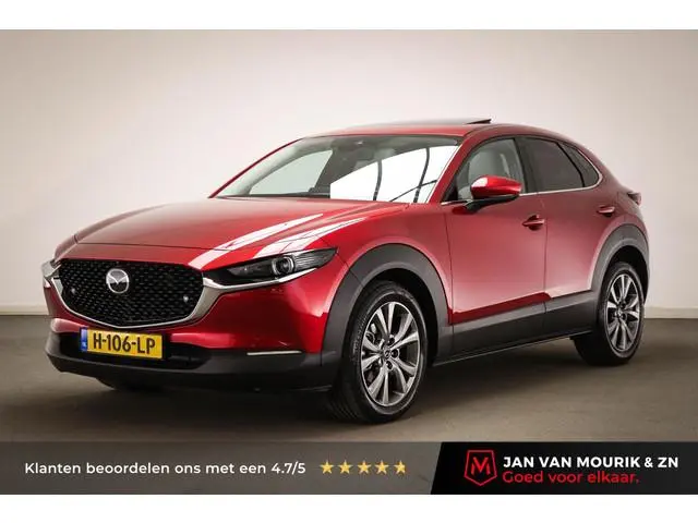 Mazda CX-30 2.0 e-SkyActiv-X M Hybrid Luxury | I-ACTIVESENSE PACK | SCHUIFDAK | HEAD UP | STUURVERWA...