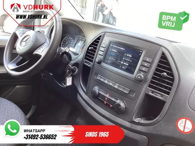 Mercedes-Benz Vito 116 CDI Aut. L3 XL 270Gr.deuren/ Stoelverw./ Carplay/ Navi/ Camera/ PDC/ Cruise/...