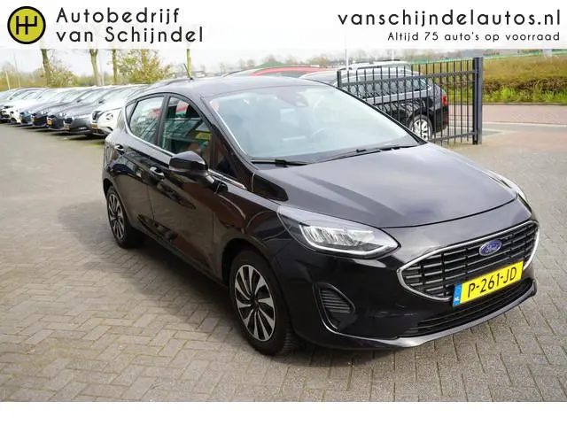 Ford Fiesta 1.0 ECOBOOST HYBRID TITANIUM ORIGINEEL NEDERLANDS NIEUW MODEL FULL LED ANDROID/APPLECARP...