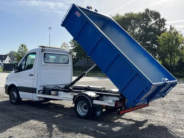 Mercedes-Benz Sprinter 514 CDI 366 Haakarm Container Airco Cruise controle Nido aansluiting Stuurwie...