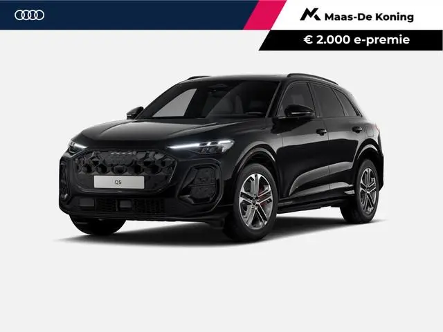 Audi Q5 2.0 TFSI e-hybrid quattro S edition 299 PK · Glazen panoramadak · Trekhaak elek. wegklapbaar...