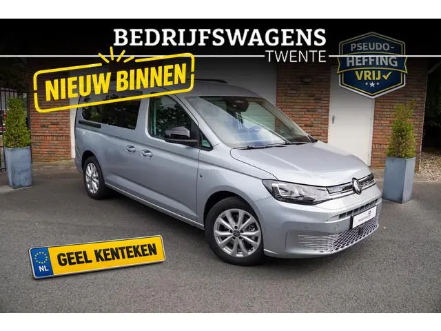 Volkswagen Caddy Maxi 1.5 TSI Hybride Life 7 Zits Apple Carplay Stoelverwarming Achteruitrijcamera