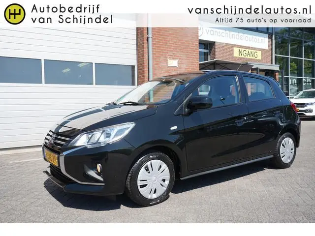 Mitsubishi Space Star 1.2 CONNECT+ 5 DEURS ORIGINEEL NEDERLANDS ANDROID/APPLECARPLAY(NAVI) AIRCO BLU...